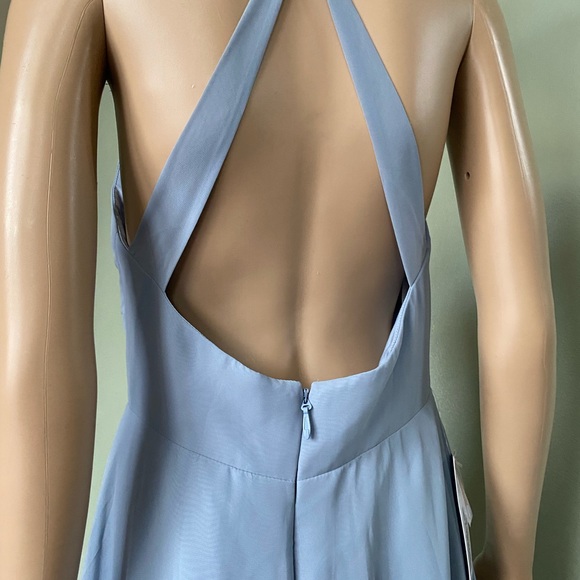 NWT Azazie Avelina bridesmaid dress, dusty blue - Picture 7 of 8